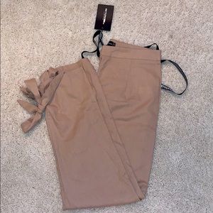 Stone Tie Hem Pants
